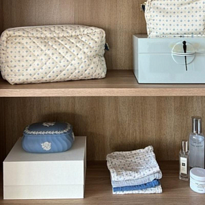 Набор салфеток муслиновых Кам Кам Копенгаген (Cam Cam Copenhagen) "Капри", 4 шт, голубой микс